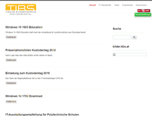 Tablet Screenshot of kustodenportal.tibs.at